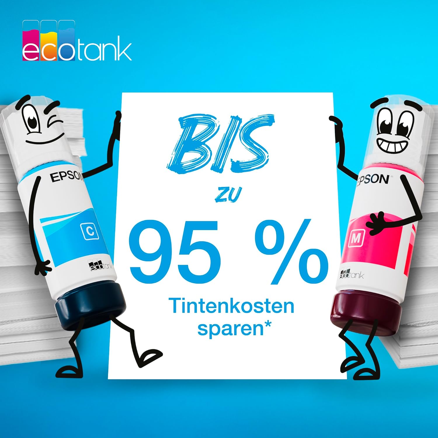 Epson C13T03R640 Ink Cartridge (4) Cyan, Magenta, Yellow, Black 337ml 25,500 Pages Bottle EcoTank 102 Standard – Bild 4
