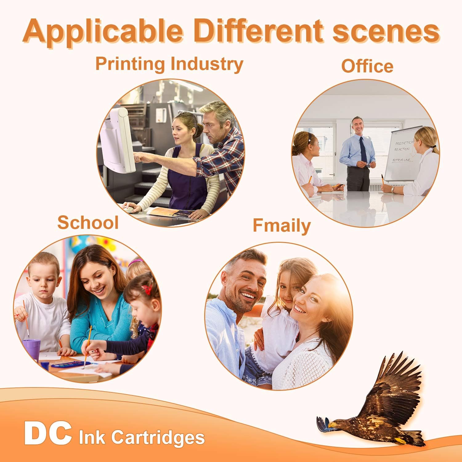 D&C Set of 20 Printer Cartridges Compatible with Brother LC-980/1100 DCP-185C, DCP-385C, DCP-395CN, DCP-585CW, DCP-6690CW, DCP-J615W, DCP-J715W, MFC-490CW, MFC-5490CN, MFC-5895CW, MFC-68900 CDW,MFCCDW95CW, MFC-990CW – Bild 6