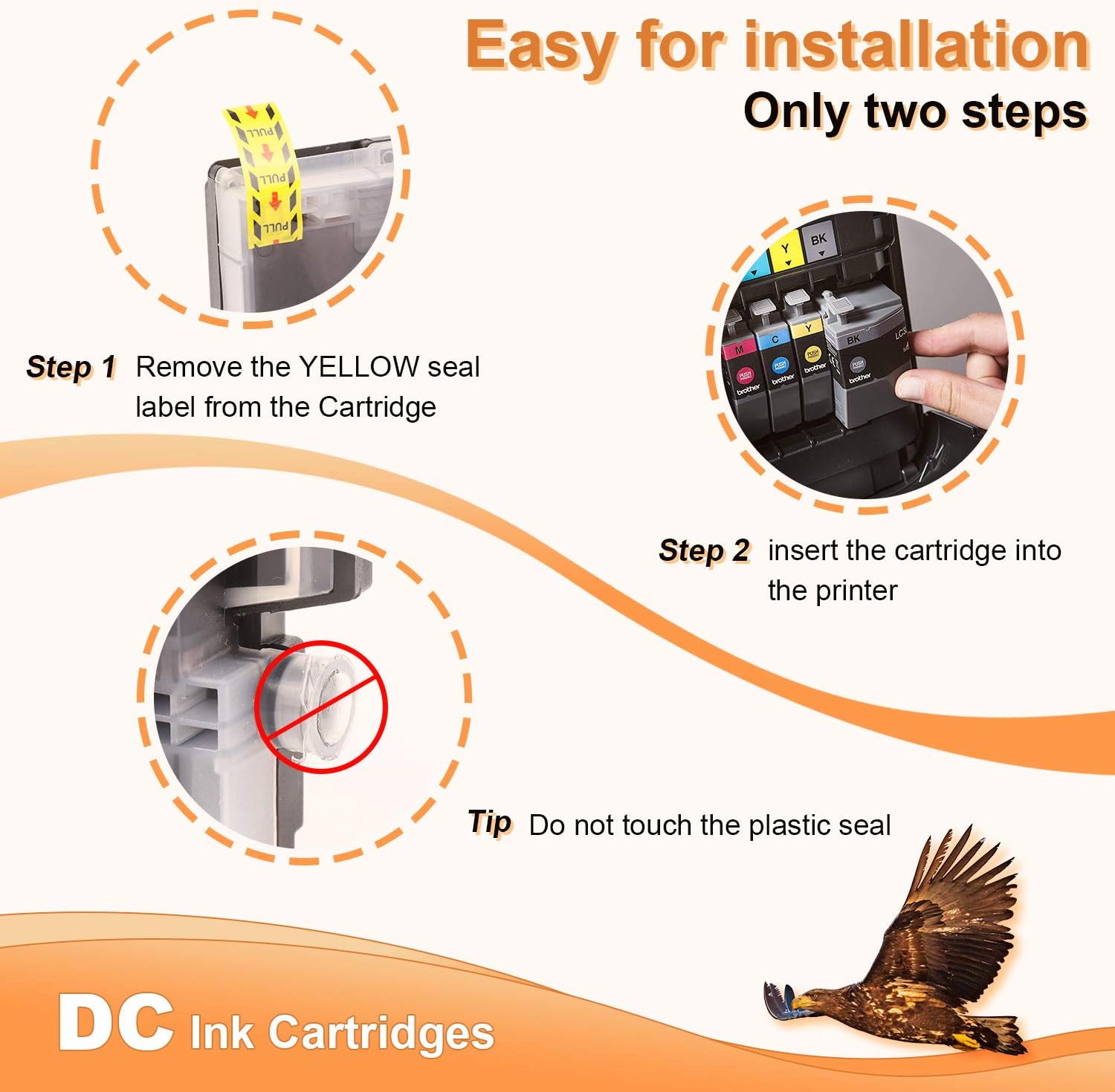D&C Set of 20 Printer Cartridges Compatible with Brother LC-980/1100 DCP-185C, DCP-385C, DCP-395CN, DCP-585CW, DCP-6690CW, DCP-J615W, DCP-J715W, MFC-490CW, MFC-5490CN, MFC-5895CW, MFC-68900 CDW,MFCCDW95CW, MFC-990CW – Bild 4