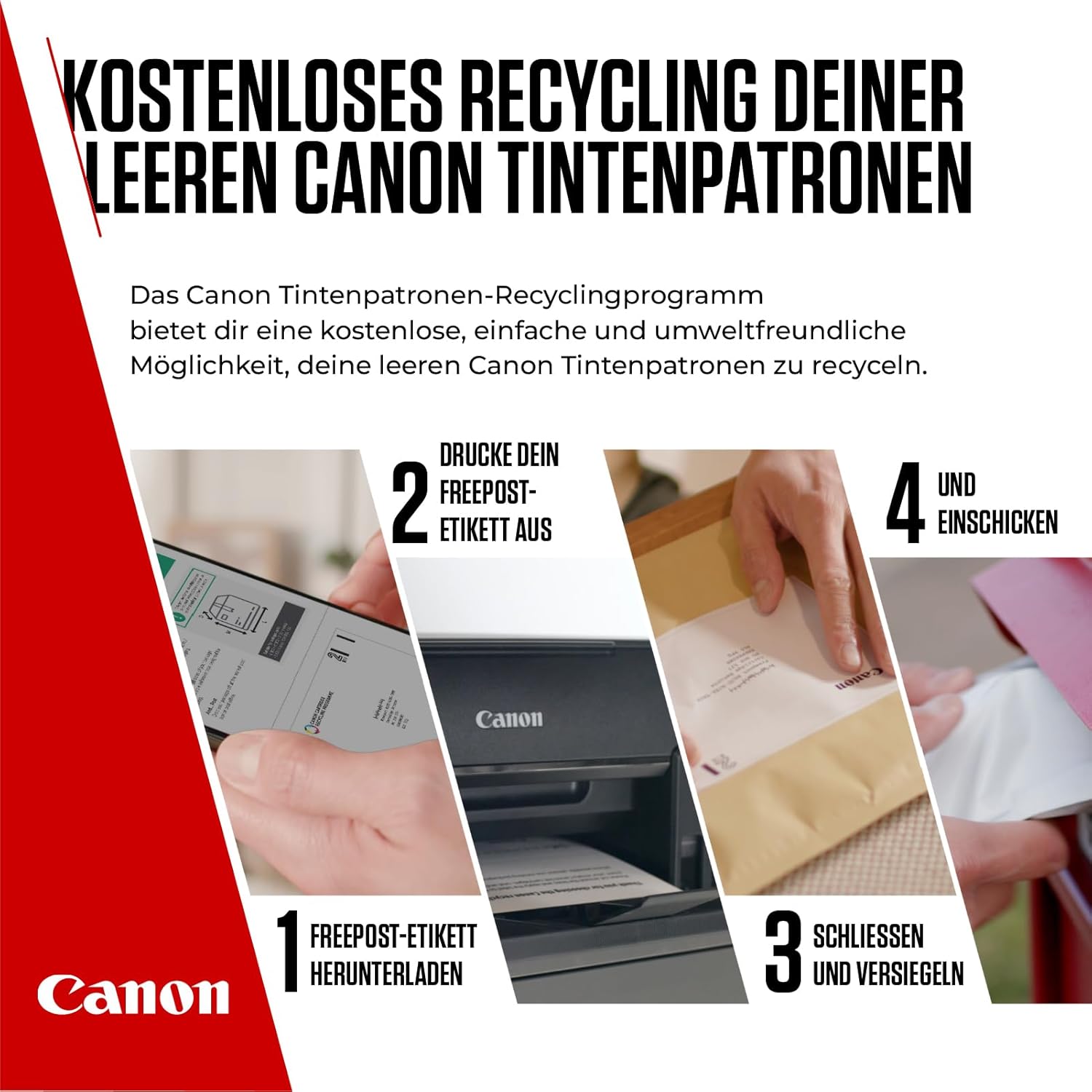 Canon PG-560XL x 2 / CL-561XL High Yield Genuine Ink Cartridges, Pack of 3 (2 x Black, 1 x Colour) - Cardboard Multipack – Bild 8