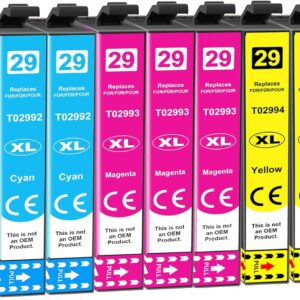 29 XL Ink Cartridge Compatible with Epson 29XL for Epson Expression Home XP-235 XP-245 XP-247 XP-255 XP-257 XP-332 XP-335 XP-352 XP-342 XP-345 XP-455 (Pack of 9)