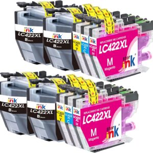 Starink LC422XL LC422 XL Large Capacity LC-422XLVAL Ink Cartridges Compatible for Brother LC422XL LC 422 Cartridges for Brother MFC-J5740DW MFC-J6940DW MFC-J5340DW MFC-J5345DW MFC-J6540DW Pack of 10