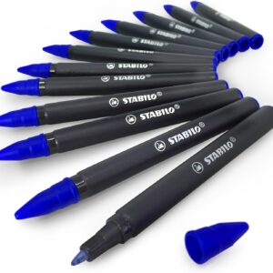 Stabilo Easy Start Refills – 0.5mm Rollerball – Blue – Pack of 4 – 12 Refills