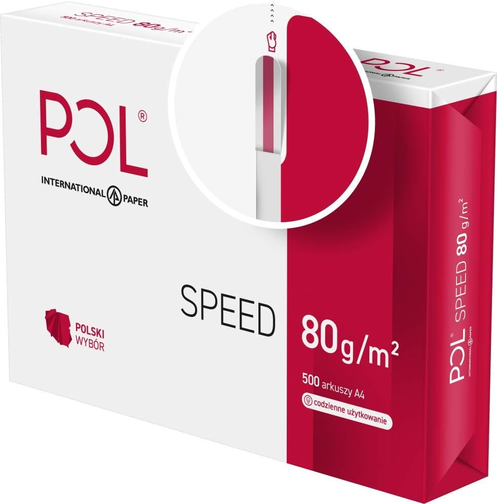 POLSPEED Copier and Printer Paper A4 500 Sheets 80gsm White – Bild 4