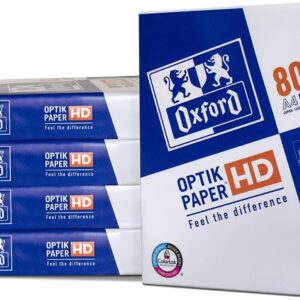 Oxford Premium Copier Printer Paper 2500 Sheets A4 Paper 1 Box of 5