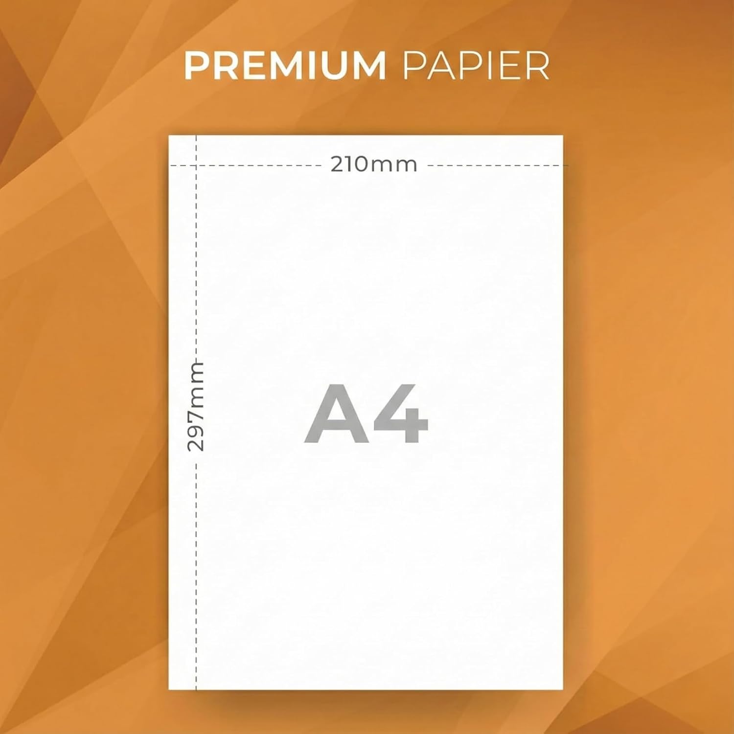 A4 Printer Paper, White, 80 g/m², Pack of 500, Premium Copier Paper for Inkjet, Laser Printers and Copiers, Perfect Bright White, Home and Office Use – Bild 2