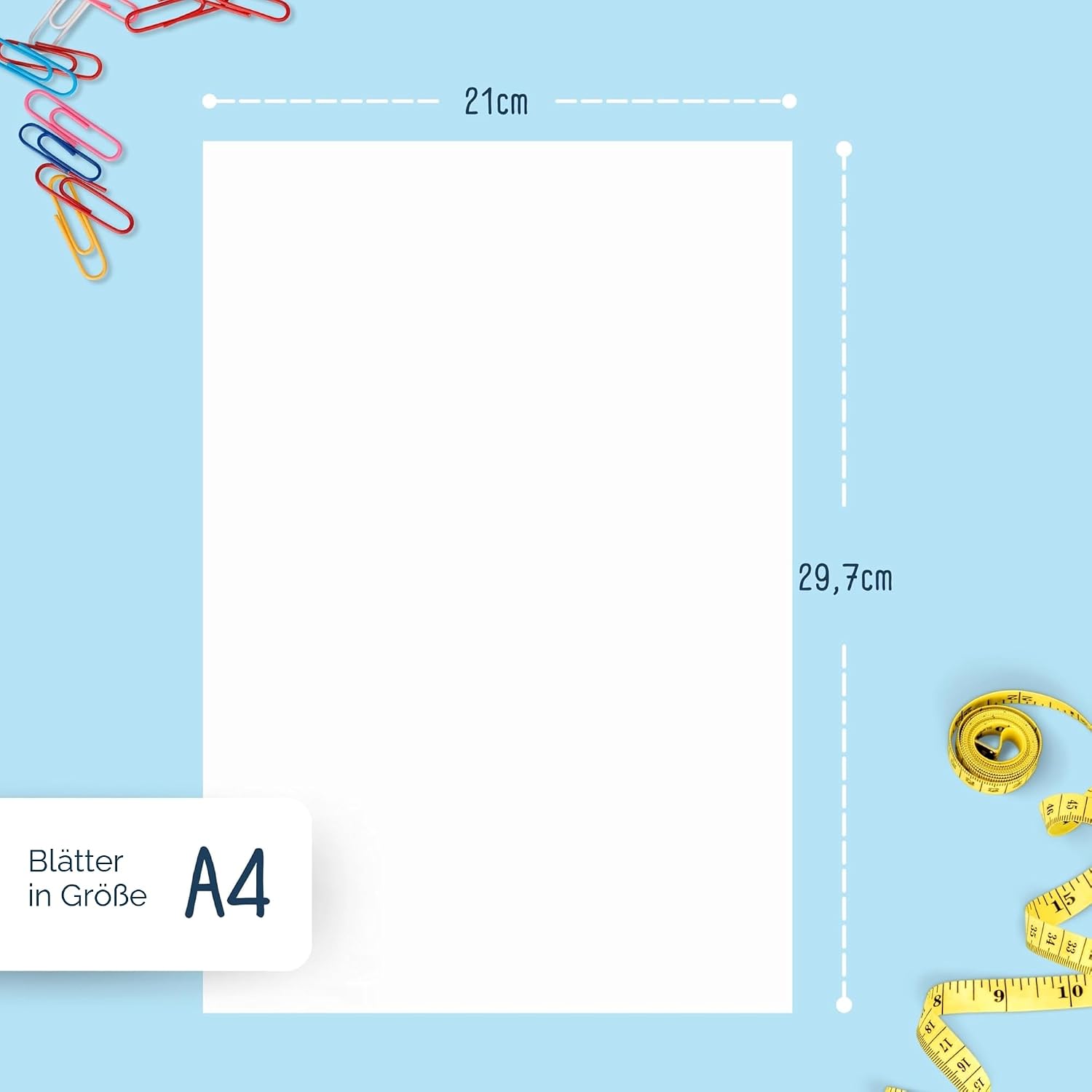 RAYLU PAPER - A4 Sheets 80g 500 Sheets Premium Paper for Laser Printer, Inkjet and Copier for Office and Home (500 Sheets) – Bild 2