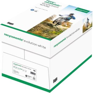 inapa Recyconomic Classic White Recycled Printer Paper, 80 g/m², A4