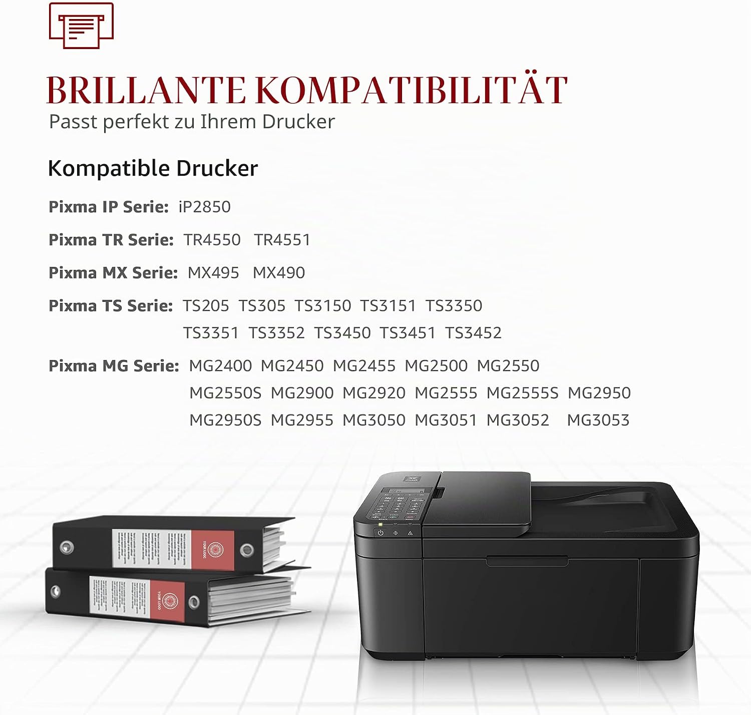 Toner Kingdom PG-545XL CL-546XL Compatible with Canon Printer Cartridges 545 546 XL for Canon TS3450 Ink Cartridges for Pixma TS3350 TS3150 TS3351 TS3452 TR4550 TR4551 TR4650 MX495 Ink (Black, Colour) – Bild 4