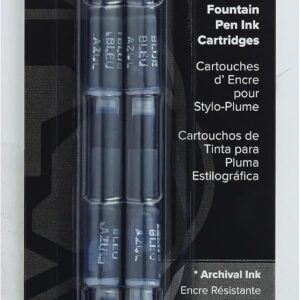 Cross Refill Ink Cartridge Blue Ref 89204D [Pack of 6]