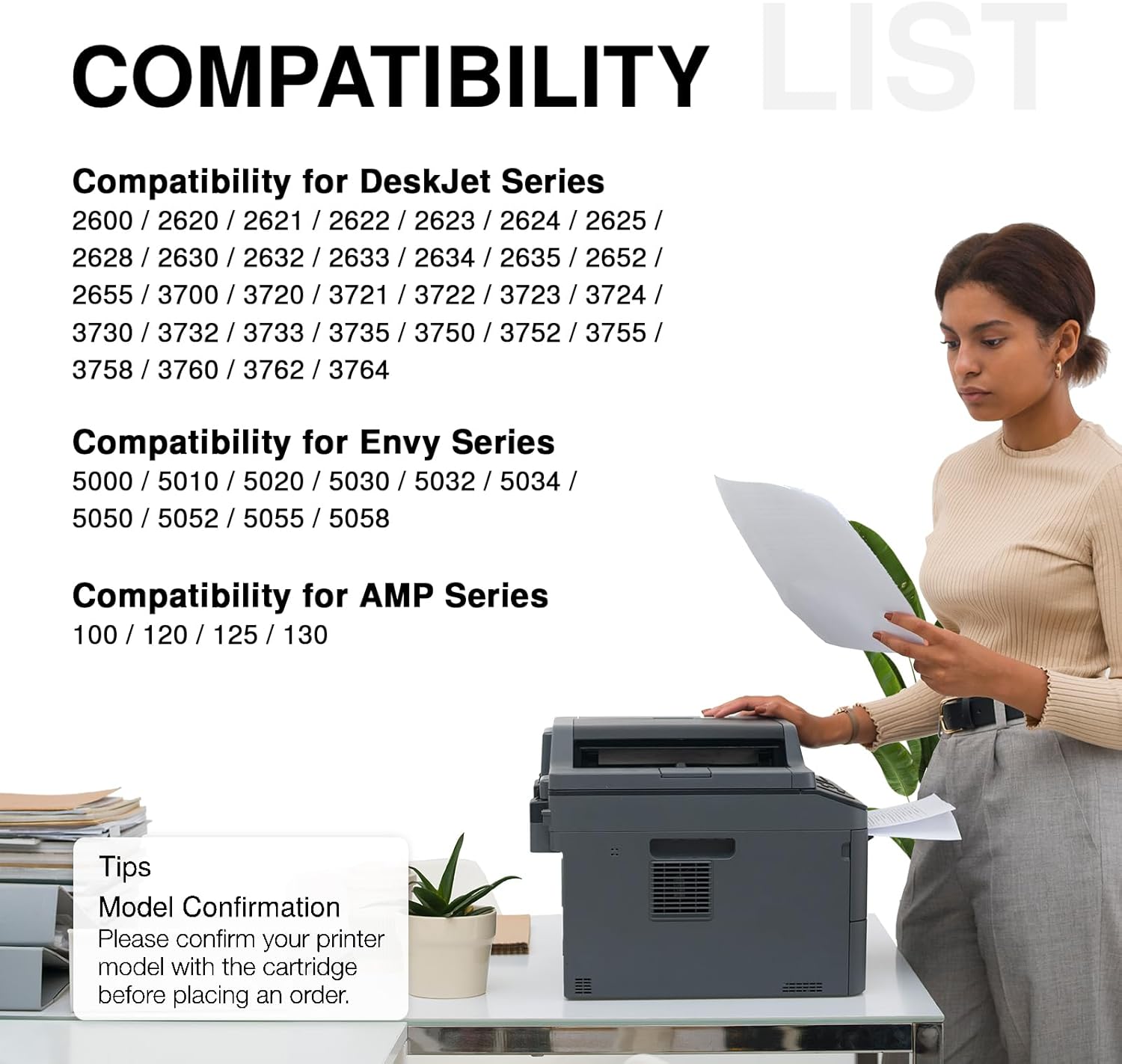 304XL Printer Cartridges 304XL Black and Colour Compatible with HP 304 Printer Cartridges for Envy 5030 5010 5020 5032 DeskJet 3750 3760 2620 2600 3720 2630 2622 3735 3766 2 printer (2 2Pack) – Bild 2