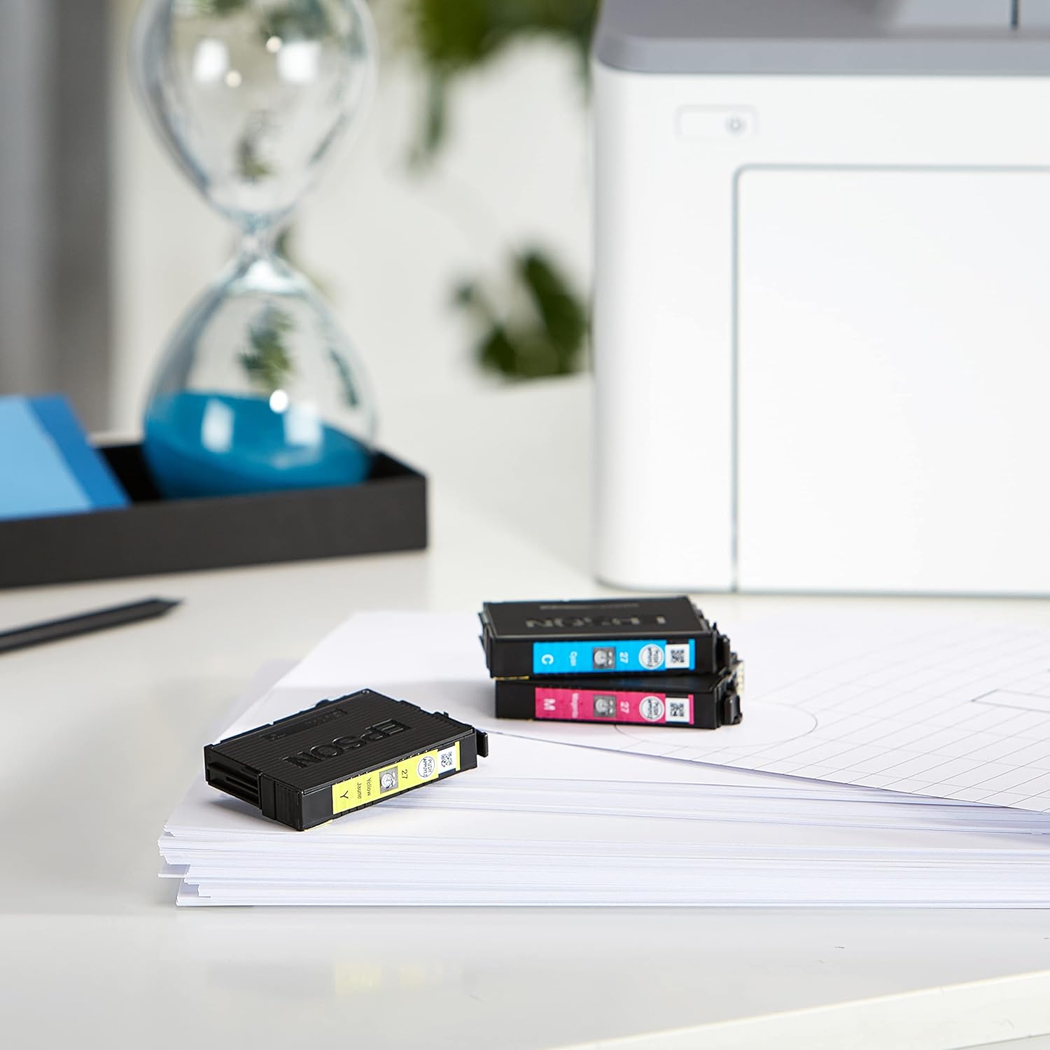 EPSON Alarm Clocks Ink Cartridge for WF-3620DWF Series, Yellow/Magenta/Cyan – Bild 3