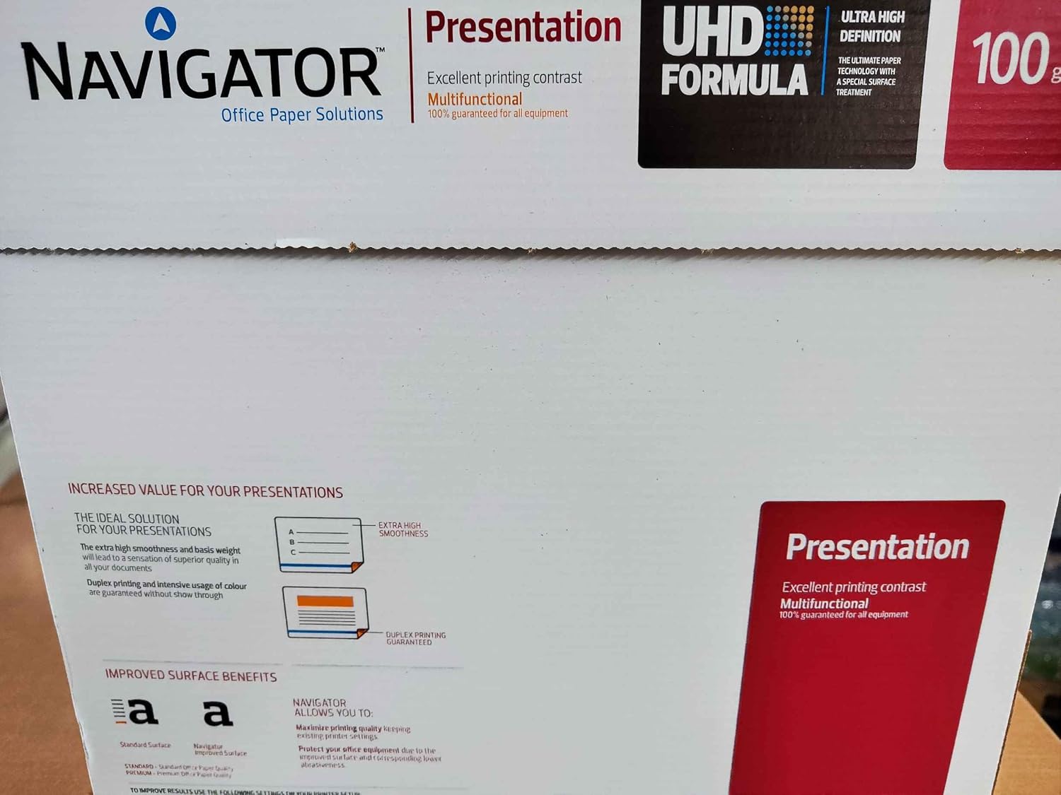 Navigator 100gsm A4 Presentation Paper - White,pack of 5 – Bild 3