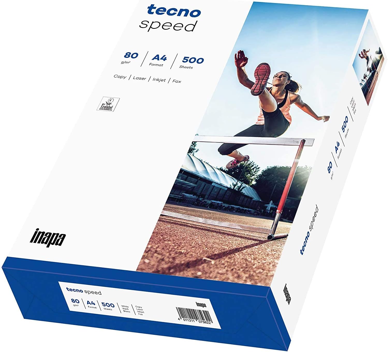 inapa Tecno Speed Printer Paper: 80 g/m², A4, White, 5000 Sheets (2 Boxes of 2500 Sheets) - Ideal for Fast and Easy Printing – Bild 3