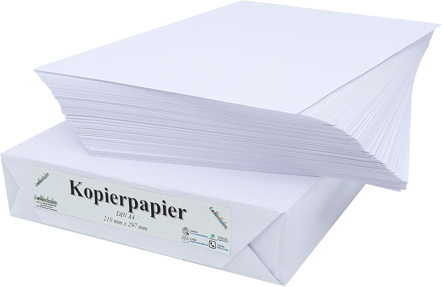 Sheet Office Partner Copy Paper DIN A4 80 g/m² White Standard Paper Copier/Laser Printer Paper Inkjet Paper – Bild 5