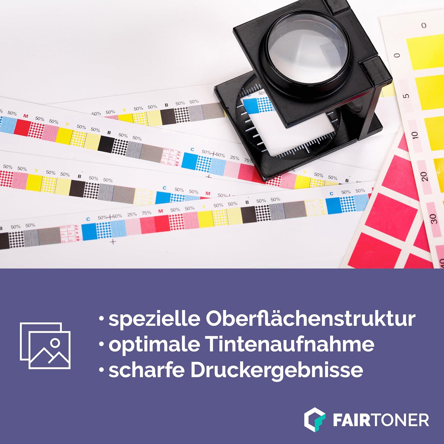 FairToner Copier Paper 2500 Sheets DIN A4 80 g White (5 x 500 Sheets / Pack of 5) Universal Printer Paper Suitable for Laser Printers and Inkjet Printers – Bild 8
