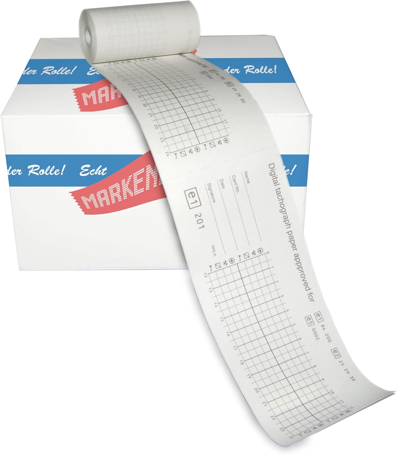 Versand 12 Tachograph Rolls for Siemens VDO DTCO 1381