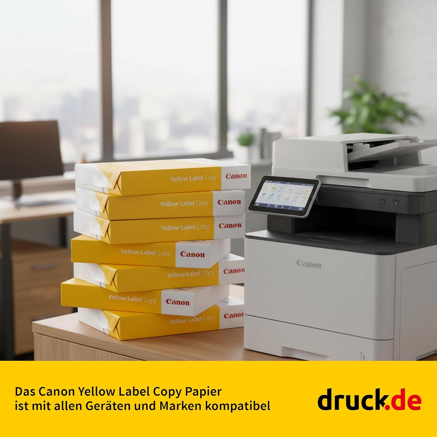 Canon Printer Paper A4 Copier Paper - CIE150-80 g/m² - 10,000 Sheets | Canon Printer Paper and Copier Paper DIN A4, 10,000 Sheets, 80 g/m², CIE150, White, Office and Home Office – Bild 7