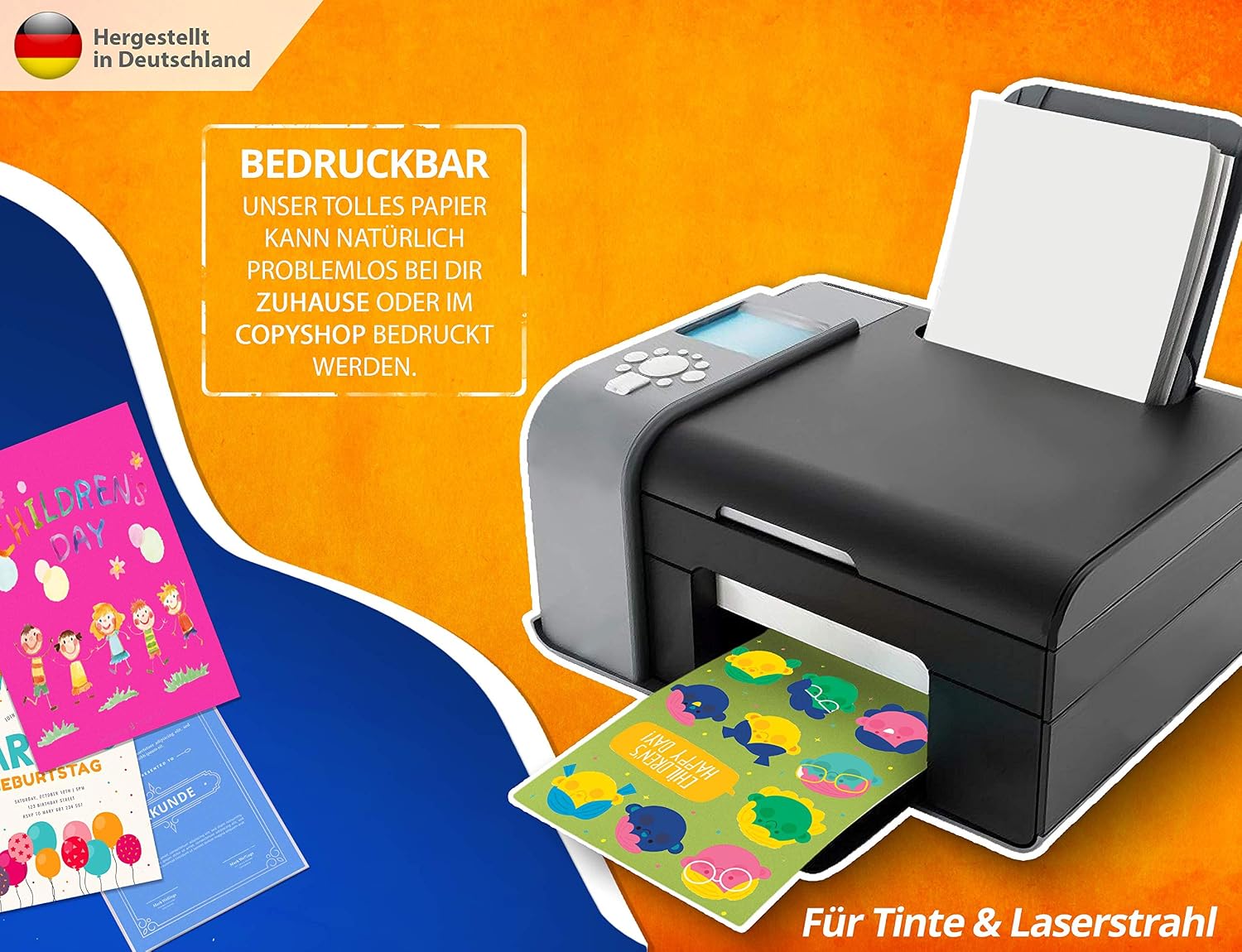 Printer Paper A3 160 g White - 250 Sheets - Premium Paper Pure White – Bild 4