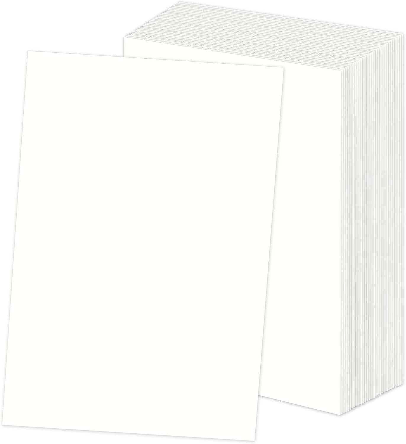 30 Sheets of Coloured Paper A4, 250 g/m² Thick Paper Cream White, Craft Paper, Coloured Card, Printer Paper for Writing, Painting, Invitations, Scrapbook, Menus, DIY Cards, Crafts