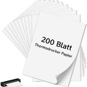 A4 Thermal Paper 200 Sheets 210 x 297mm For A4 Thermal Printer