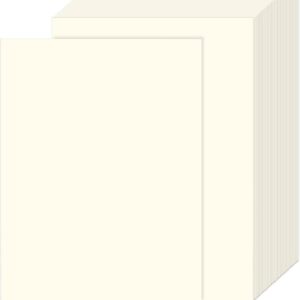 A4 Paper, 100 Sheets, 80 g/m² – Copy Paper and Printer Paper for DIY Projects, Drawing Paper, Sketching, Printing and Copying, Craft Card, Creative Crafts, Coloured Paper (Cream White)
