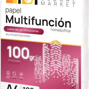 SIDI A4 Paper 100 g Extra White - Printer Paper for School, Work and Home Use, Multi-Purpose Sheets for Copiers (100 h)