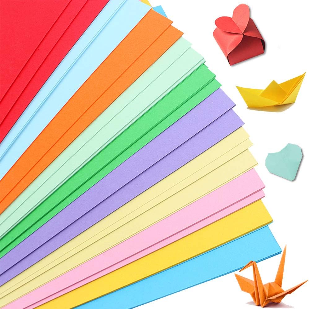A4 Coloured Copy Paper, 100 Sheets Coloured Printer Paper, A4 Paper Jam, Colorful Paper for DIY, Greeting Cards and Paintings – Bild 6