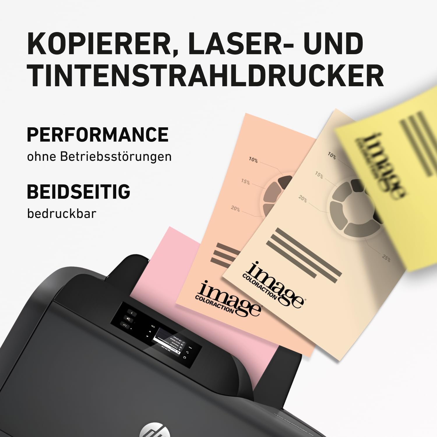 Coloraction Antalis 838A 080S 4 Copy Paper DIN A4 Desert Yellow 80 g/m2 – Bild 3