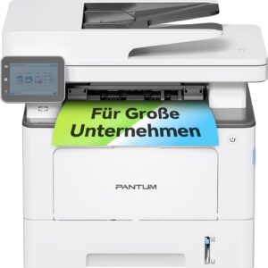 PANTUM BM5220ADW Multifunction Laser Printer with Scanner and Copier, Black/White, 42 ppm, Automatic Duplex Printing, Printer Wi-Fi, A4, Includes 3000 Page Starter Toner