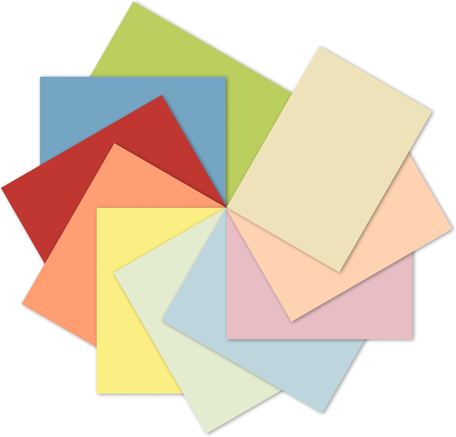 LANDRÉ 250 Sheets A4 Coloured Universal Paper 80gsm Printer Paper 10 Colours – Bild 4