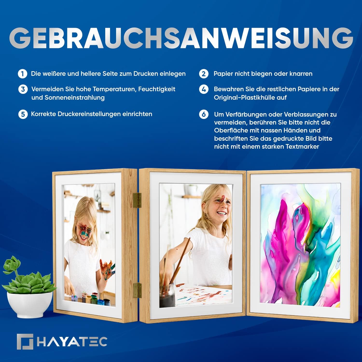 Photo paper, 10 x 15 glossy inkjet printer, photo cards instant dry, waterproof, bright white., 100 sheets – Bild 8