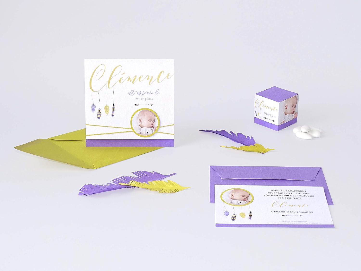 Clairefontaine 14204C 50 Cards Pollen A4 160 g Ivory – Bild 3