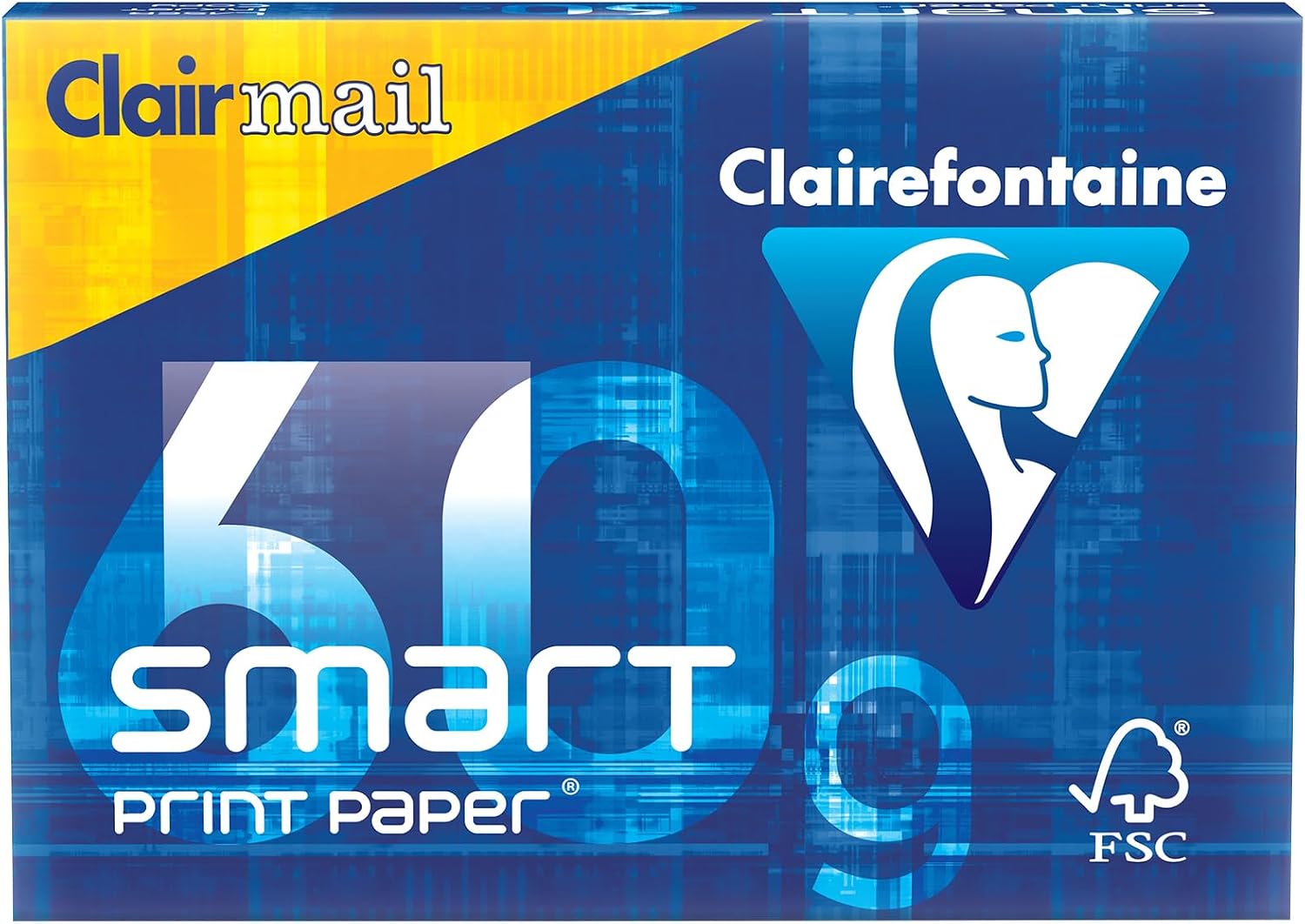 Clairefontaine 1929C Clairmail Copy Paper DIN A4 White 60 g / M ² Pack of 500 – Bild 4