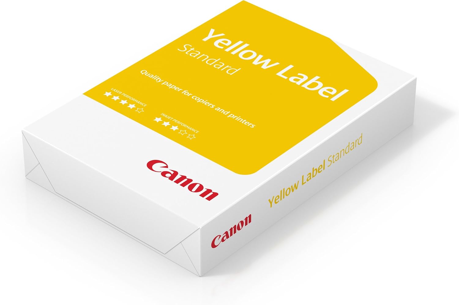 Canon 97004517 A4 Yellow Label Smart 80gsm White Everyday Copier/Printer Paper 5 reams/packs (2500 sheets) – Bild 2
