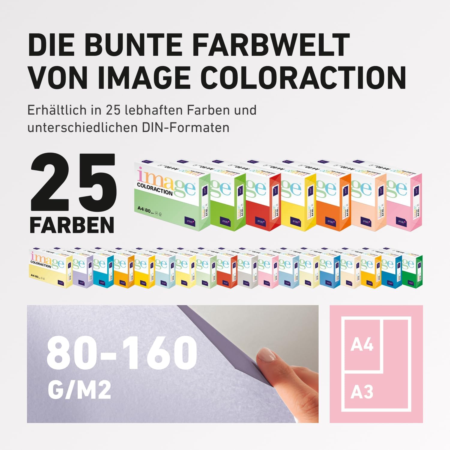 Coloraction Antalis 838A 080S 4 Copy Paper DIN A4 Desert Yellow 80 g/m2 – Bild 7