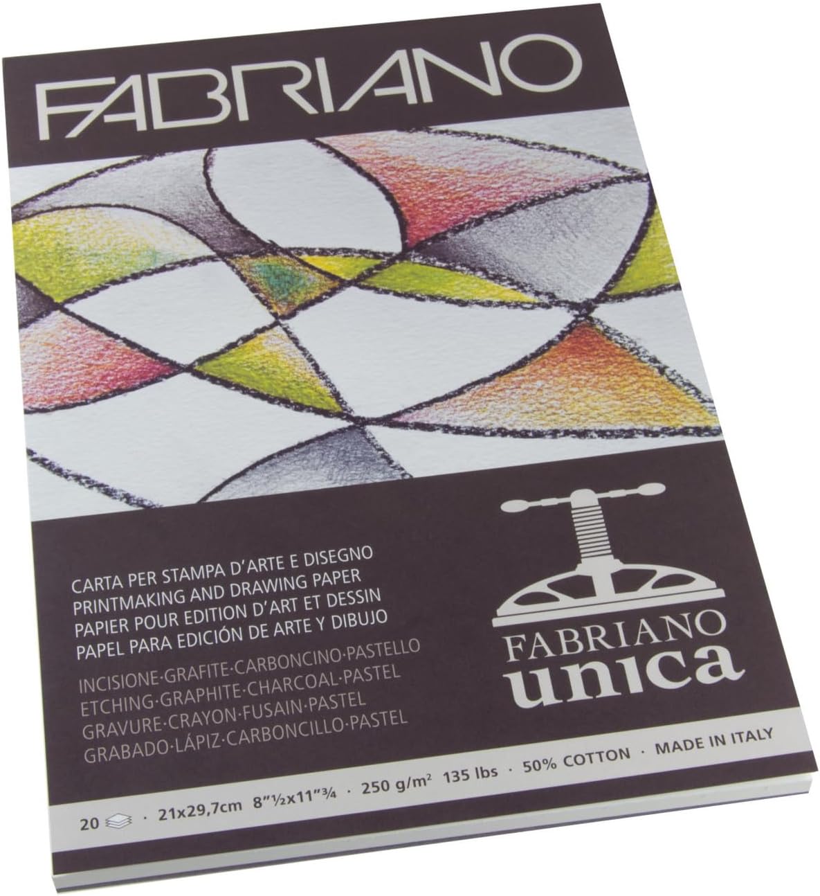Fabriano Unica Paper Pad, Ivory