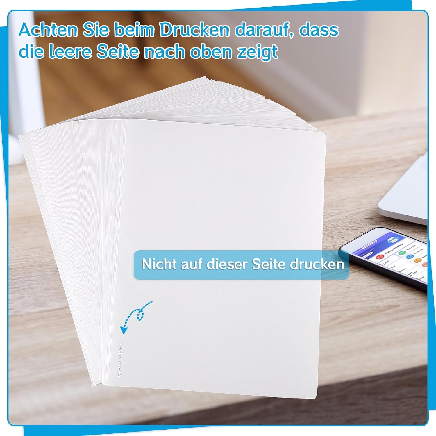 A4 Thermal Paper 200 Sheets 210 x 297mm For A4 Thermal Printer – Bild 4