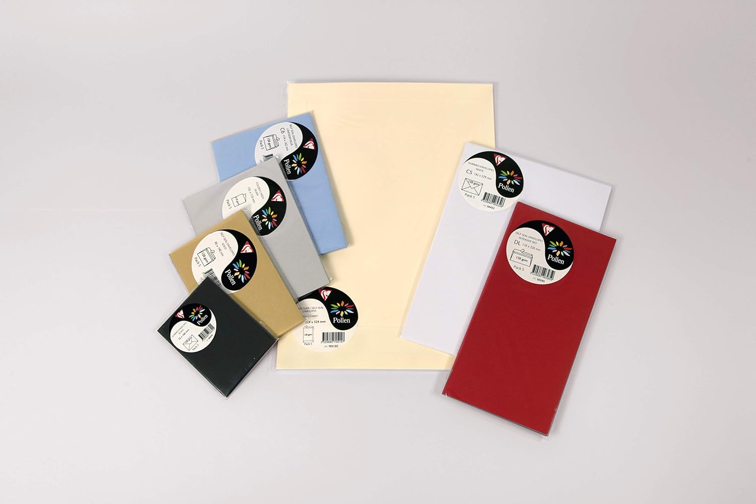 Clairefontaine 14204C 50 Cards Pollen A4 160 g Ivory – Bild 4