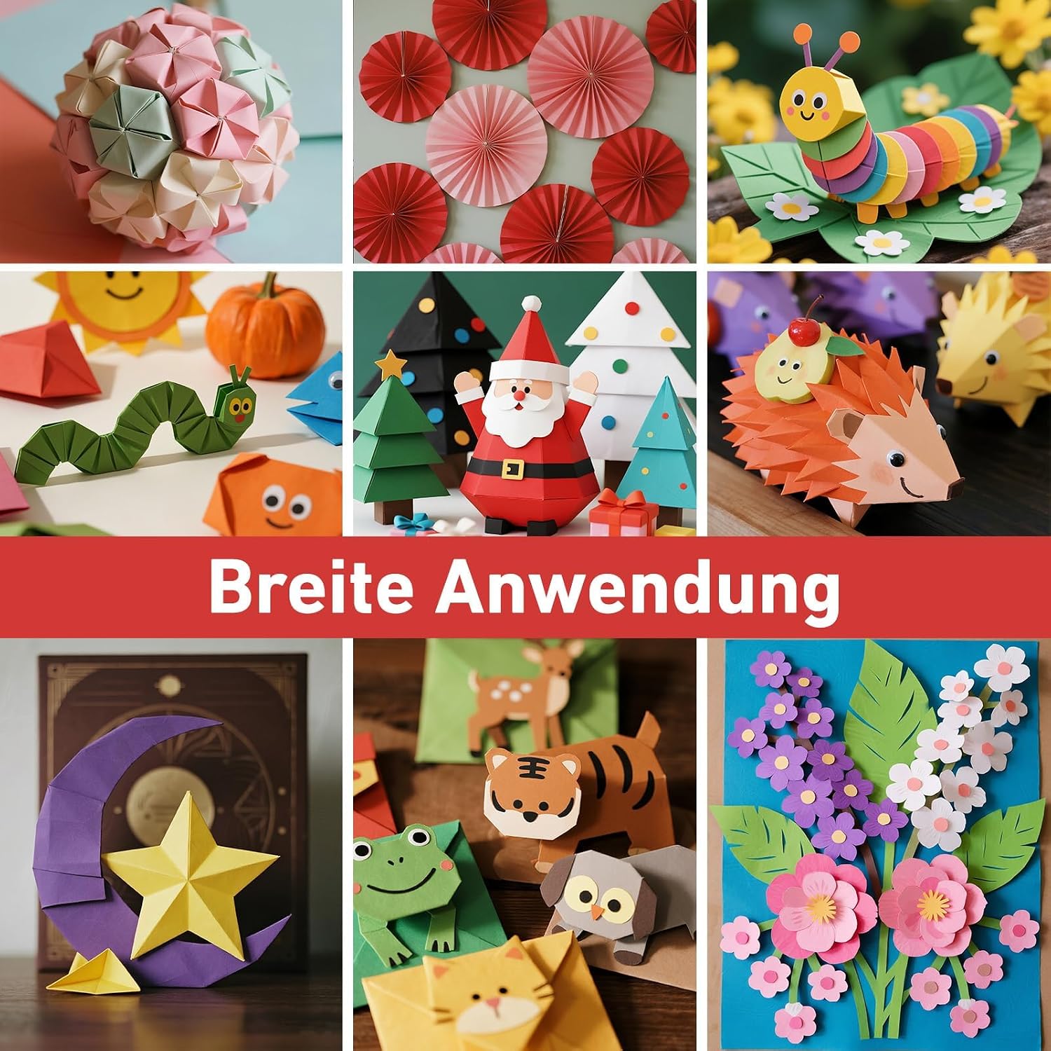 200 Sheets Coloured Paper A4 20 Colours 80 g/m² Double-Sided – Bild 6
