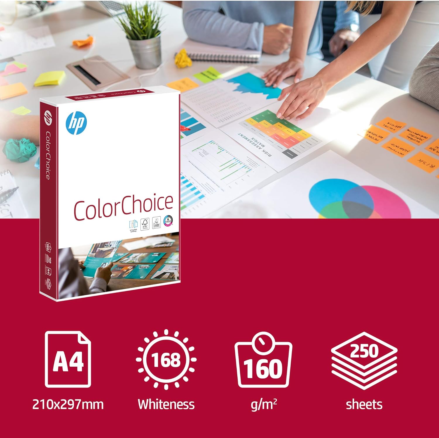 HP Colour Laser A4, 250 sheets – Bild 2