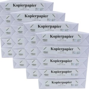 10,000 Sheets of Copier Paper DIN A4 Standard