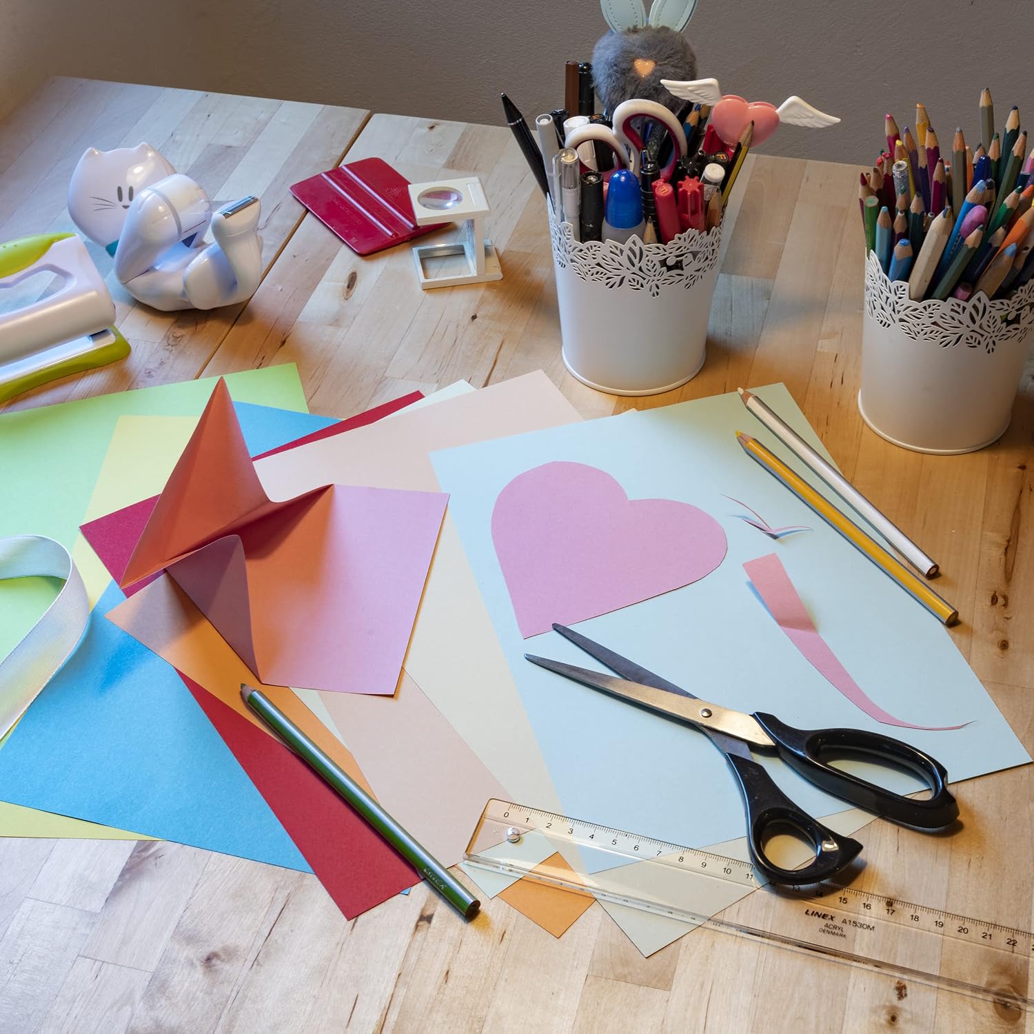 LANDRÉ 250 Sheets A4 Coloured Universal Paper 80gsm Printer Paper 10 Colours – Bild 6