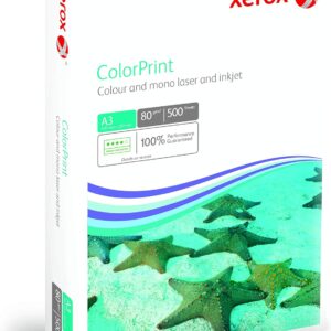 Xerox Premium 003R95249 Colour Laser Printer Paper Standard A3 80 gsm 500 Sheets per Pack White