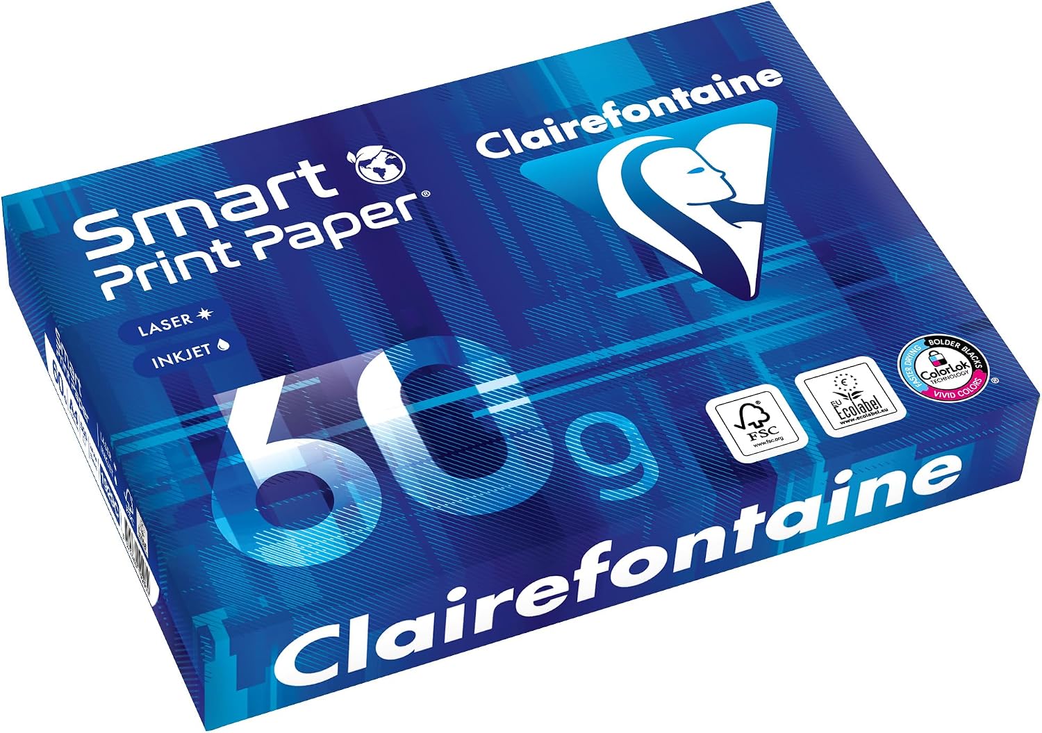 Clairefontaine 1929C Clairmail Copy Paper DIN A4 White 60 g / M ² Pack of 500 – Bild 5