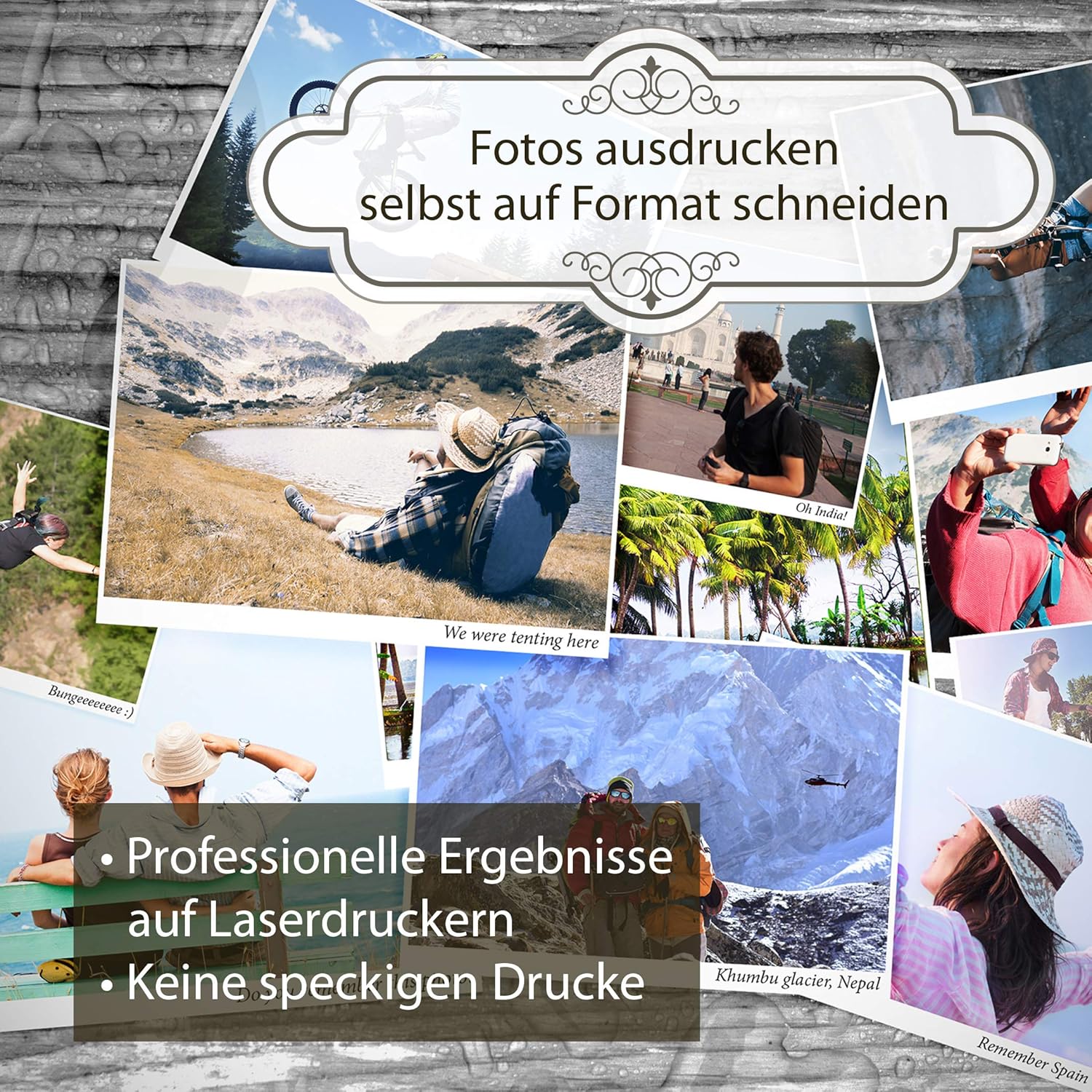 Premium 200 g Printer Paper A4 Photo Card Matt 50 Sheets – Bild 3