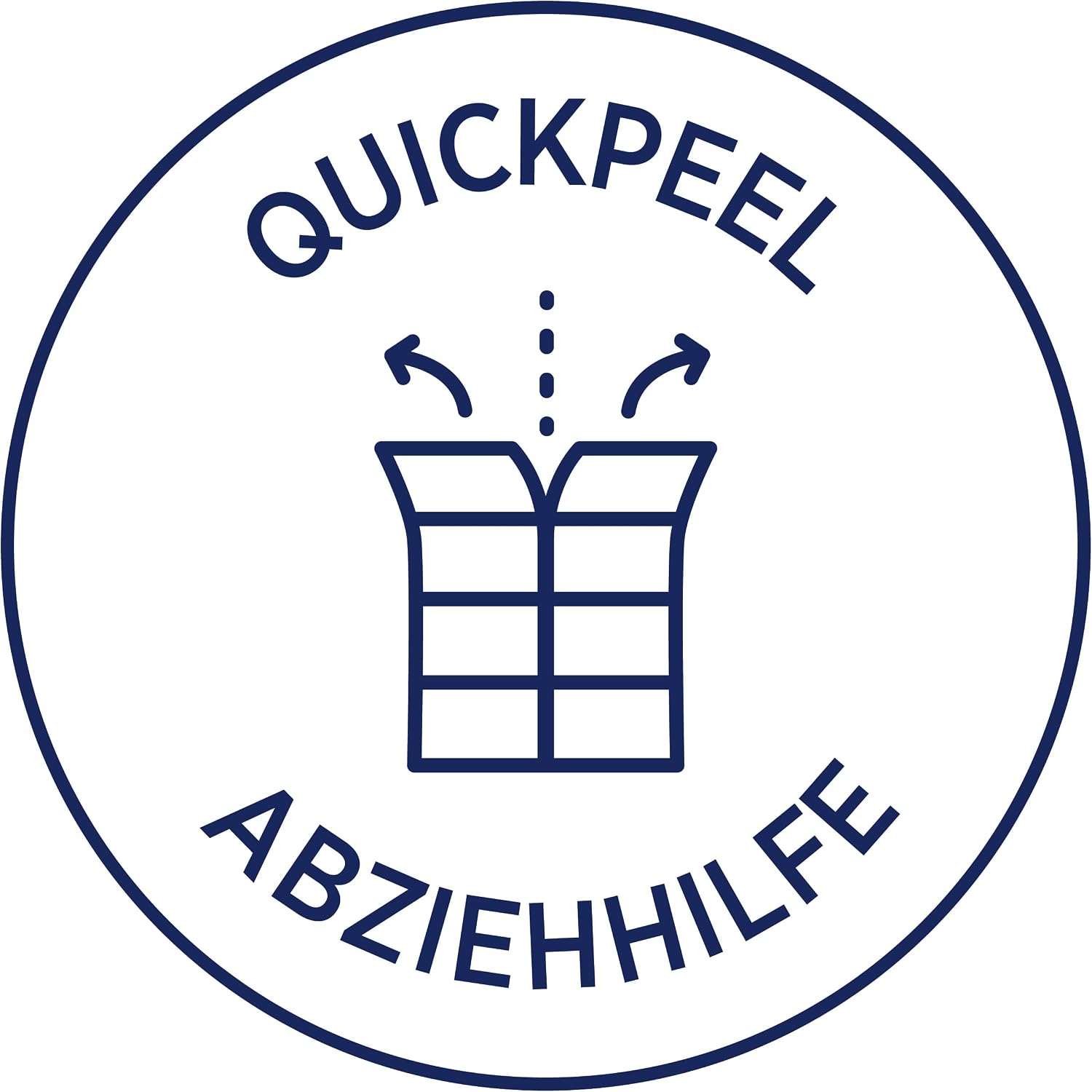 Avery Zweckform 3650 Universal Labels 48x21 mm for Inkjet Laser Copy White – Bild 7