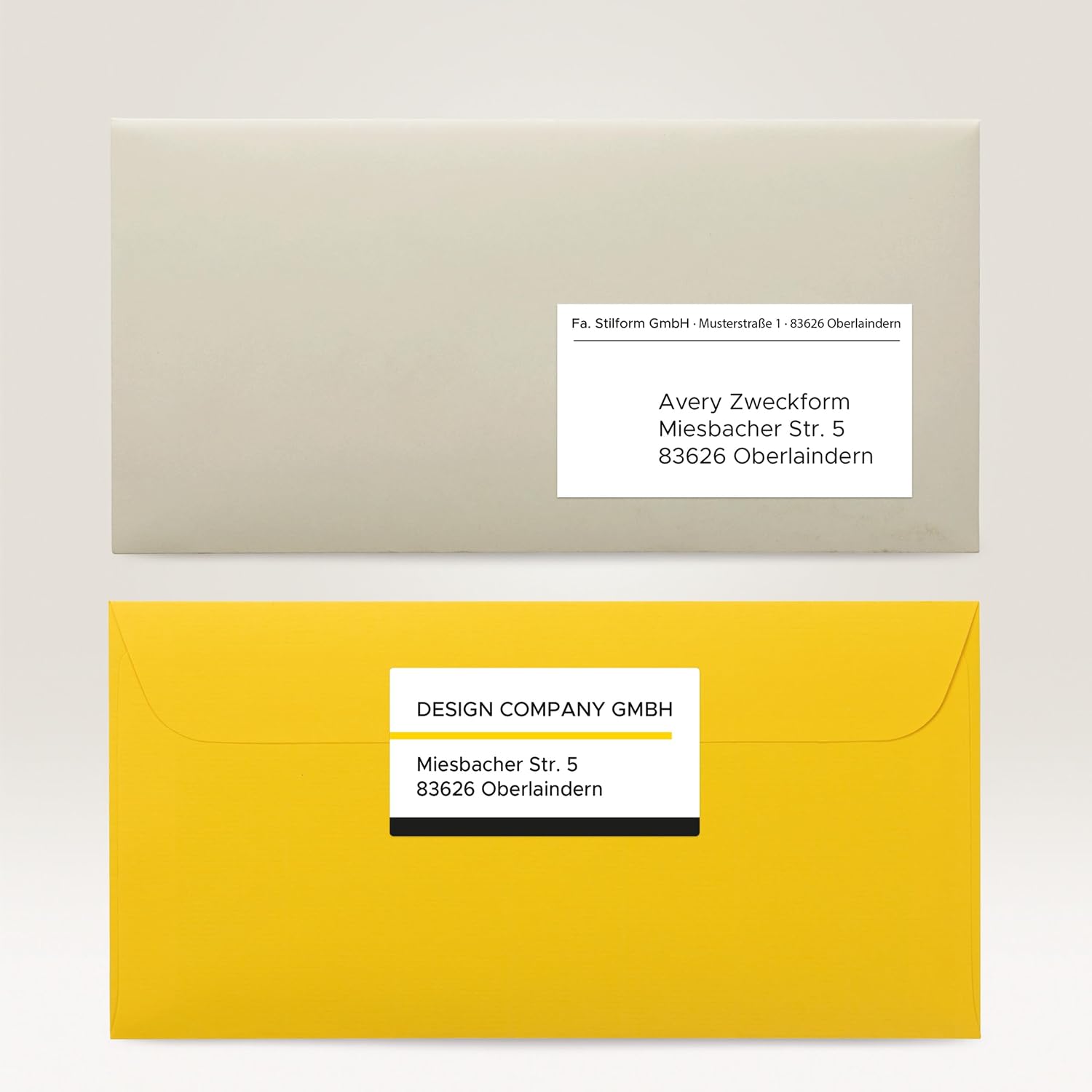 AVERY Zweckform 4782 Universal Labels (200 Plus 40 Extra Adhesive Labels, 97 x 67.7 mm on A4, Printable Shipping Labels, Self-Adhesive Shipping Stickers with Ultragrip) 30 Sheets, White – Bild 3