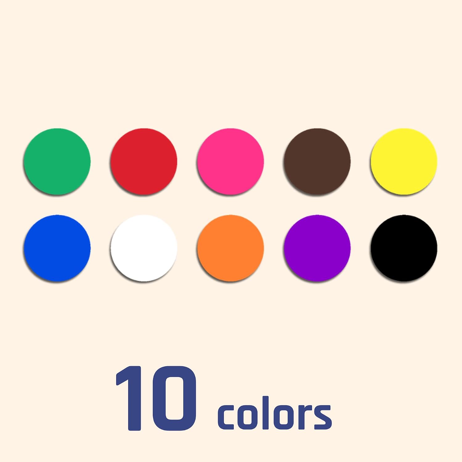 240 pieces, 50 mm adhesive dots, colourful, large, round dot stickers, 10 – Bild 3