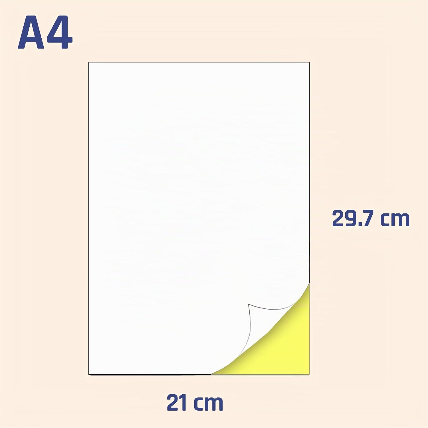 25 Sheets - Paper for Printing A4, Printable Sticker – Bild 2